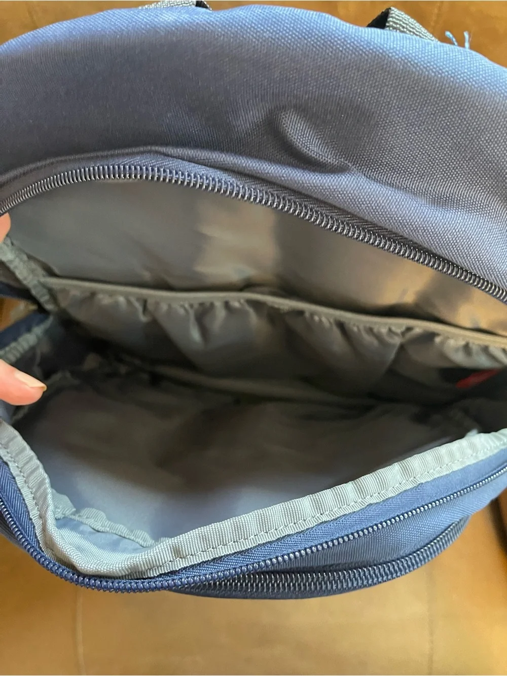 Victorinox Gray Men's Backpack travel gear blue 17”